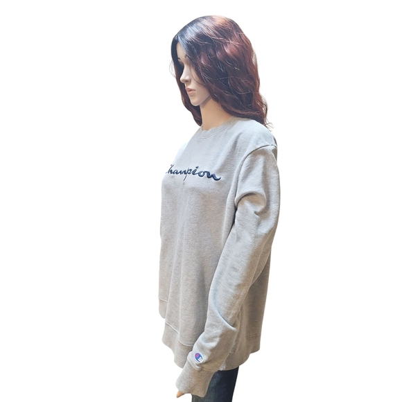 Champion Women's Gray Sweatshirt - Picture 2 of 5